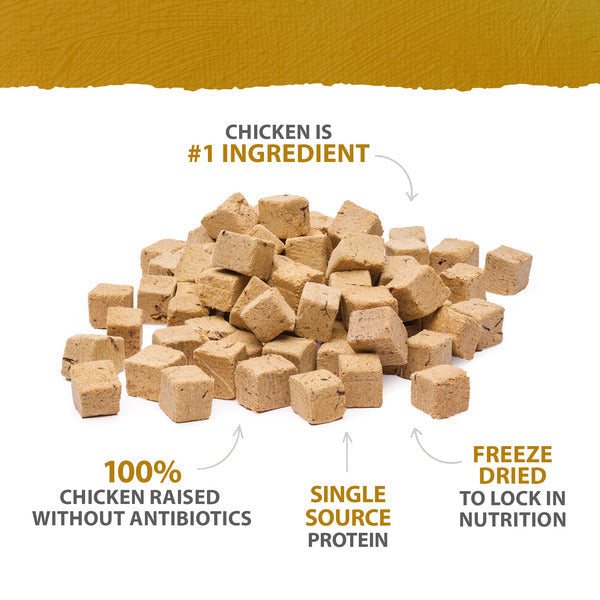 Morsels de Pollo Liofilizados de Caledon Farms para Perros