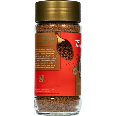 Tim Hortons 100% Arabica Medium Roast Colombian Instant Coffee