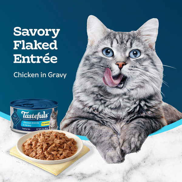 Blue Buffalo Tastefuls Comida Húmeda Natural para Gatos Adultos