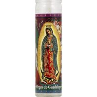 Vela de San Judas - Virgen de Guadalupe, 8.25 Pulgadas