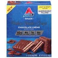 Atkins Protein Wafer Crisps, Chocolate Creme