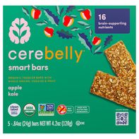 Cerebelly Smart Bars - Apple Kale Flavor