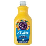 Jus d'orange biologique avec calcium d'Uncle Matt