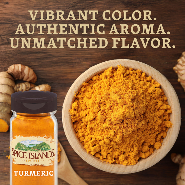 Spice Islands Turmeric - 2.2 oz Premium Jar