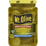Mt. Olive Hamburger Dill Chips - Mini Style