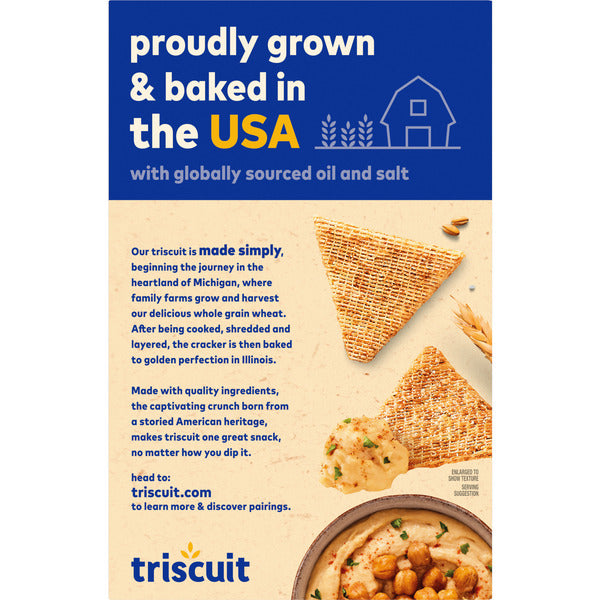 TRISCUIT Thin Crisps Original Whole Grain Wheat Crackers - 7 oz