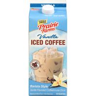 Prairie Farms Iced Coffee, Vanilla, Barista Style