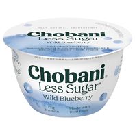 Chobani Greek Yogurt with Less Sugar and Reduced Fat