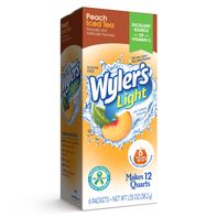 Té helado de durazno bajo en calorías Wyler's Light