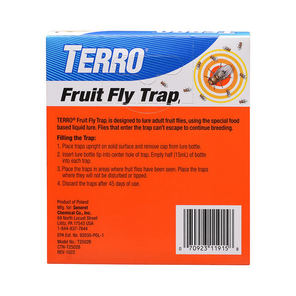 Trampas para Moscas de Fruta TERRO