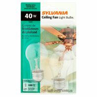SYLVANIA 40W A15 Ceiling Fan Light Bulbs