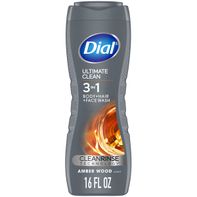 Dial Men 3-en-1 Gel Douche, Cheveux et Visage