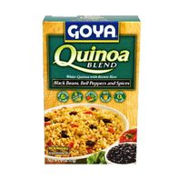 Mélange de Quinoa Goya avec Haricots Noirs et Poivrons