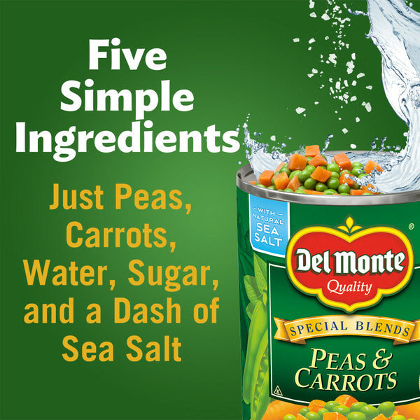 Del Monte Special Blends Peas & Carrots - Canned Vegetables