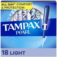 TAMPAX Pearl Tampons avec Braid LeakGuard, Léger