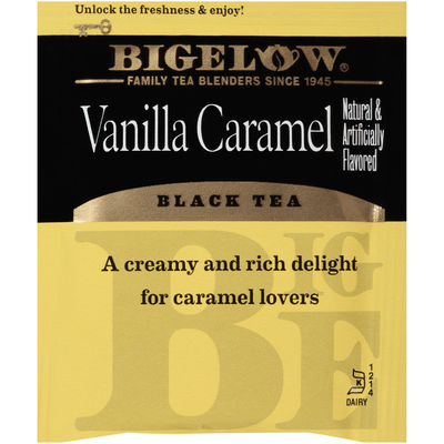 Té Negro de Caramelo y Vainilla Bigelow