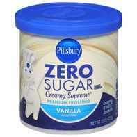Pillsbury Glaçage Vanille Zéro Sucre, 15 Oz