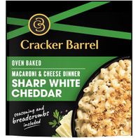 Macaroni au cheddar blanc fort cuit au four Cracker Barrel