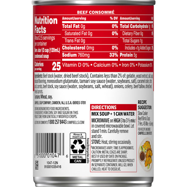 Consomé de Res Premium de Campbell's
