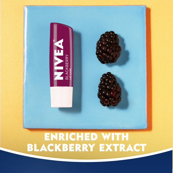 NIVEA Blackberry Flavored Tinted Lip Balm