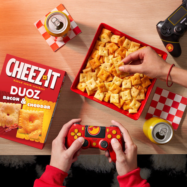Cheez-It DUOZ Bacon et Cheddar Crackers, 12,4 oz