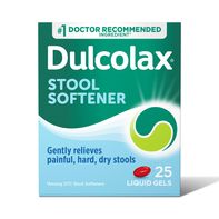Capsules de gel liquide laxatif adoucissant Dulcolax