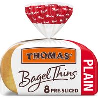 Thomas' 8 Count Plain Bagel Thins