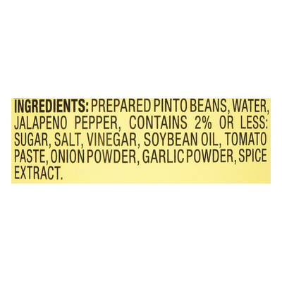 Kuner's Pinto Beans with Mild Jalapenos