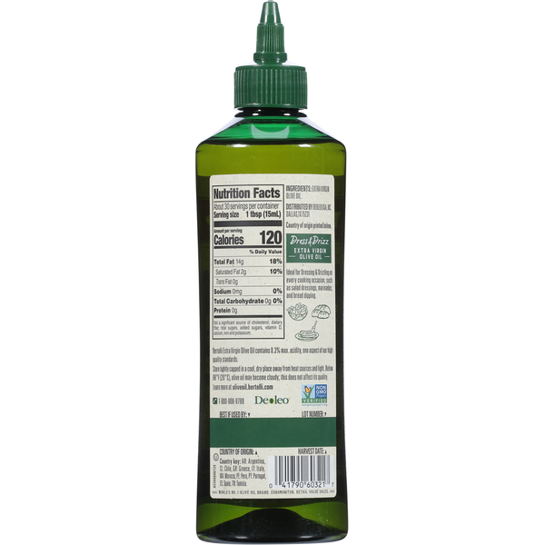 Aceite de Oliva Virgen Extra Bertolli Dress & Drizz