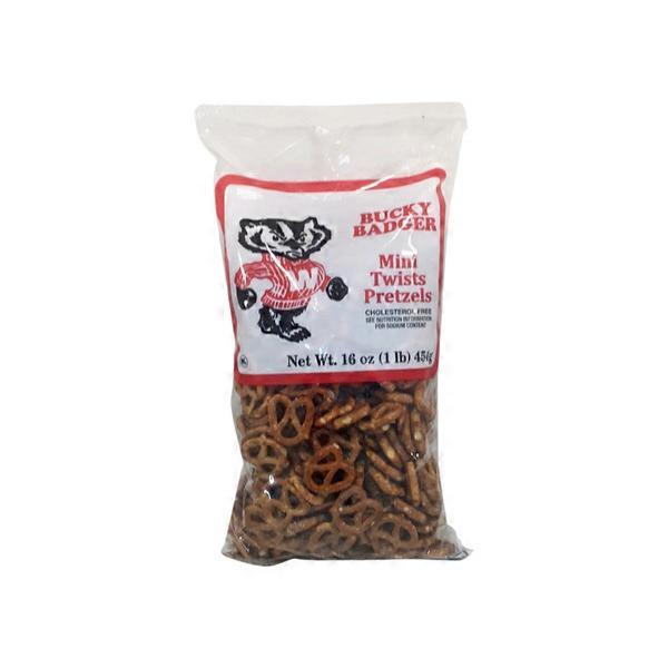 Bretzels Mini Twists Bucky Badger