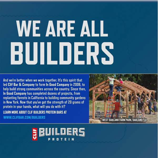 Barres de protéines au goût Oreo de Builders