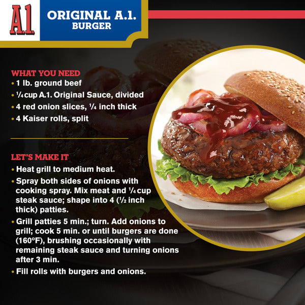 A.1. Salsa Original para Carne - Sabor Intenso para Asar