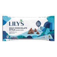 Chocolat à cuire style lait sans sucre ajouté de LILY'S