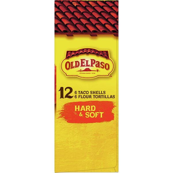 Coquilles à Taco et Tortillas de Farine Old El Paso - Dur et Souple