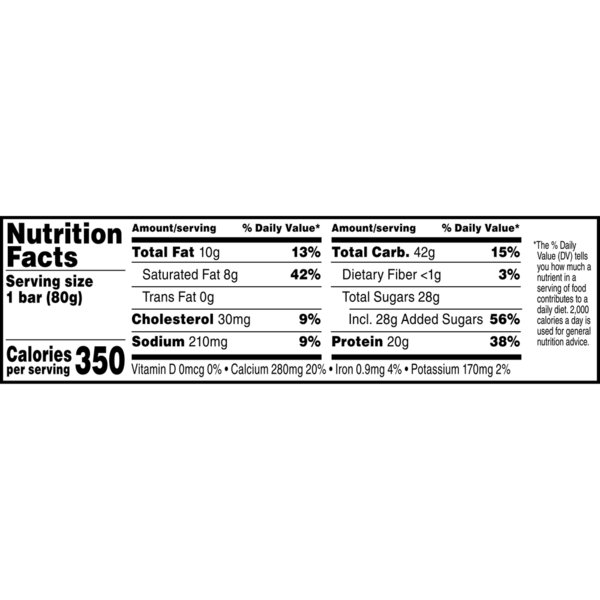 Gatorade S'mores Whey Protein Bar