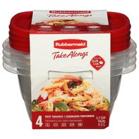Rubbermaid Deep Square Food Storage Containers