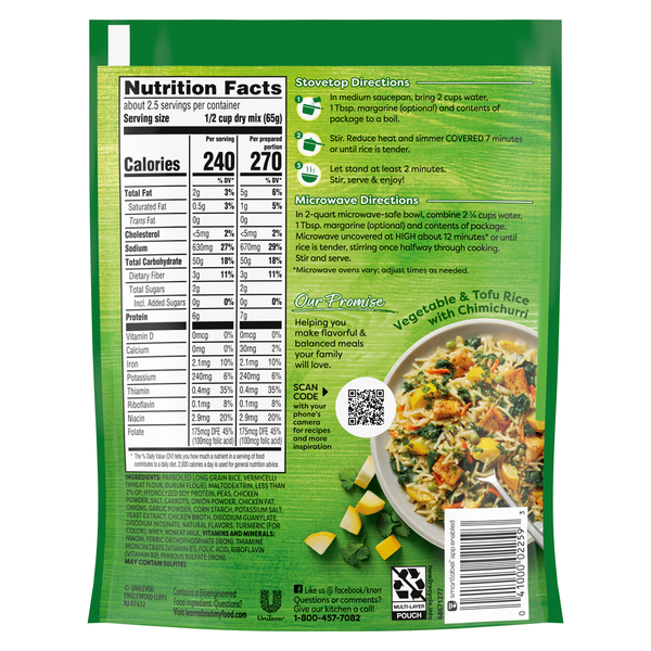 Knorr Rice Sides - Flavorful Prepared Rice Dishes