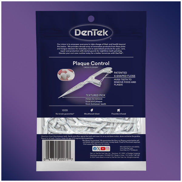 DenTek X-Shaped Flosser para un Control Efectivo de la Placa