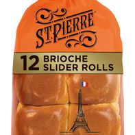 St Pierre 12 Count Brioche Slider Rolls