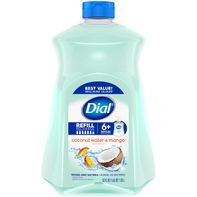 Recarga de Jabón de Manos Líquido Dial Clean + Gentle, Coco