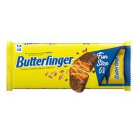 Barritas de Caramelo Butterfinger Fun Size - Paquete de 6