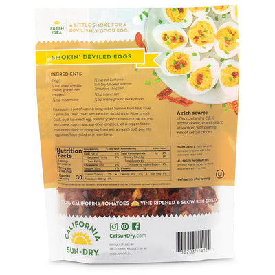 Tomates séchées au soleil fumées en julienne de Californie