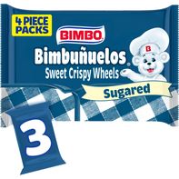 Bimbo Bimbuñuelos - Pasteles Crujientes Dulces (3 Paquetes)