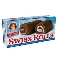 Roulés de Gâteau Suisses Little Debbie