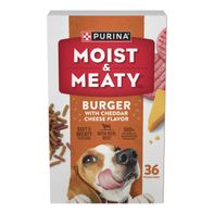 Purina Moist & Meaty Burger avec saveur de fromage cheddar