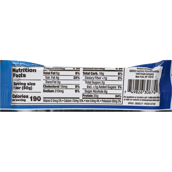 Pure Protein Chocolate Peanut Caramel Bar