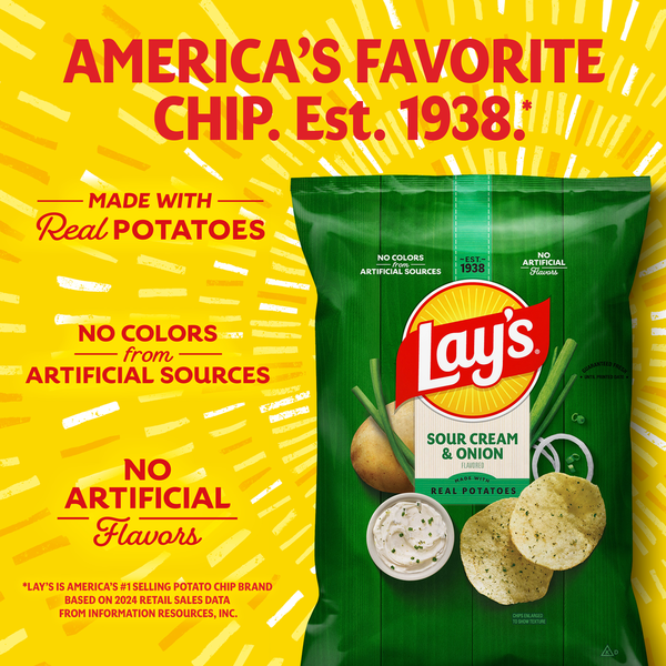 Lay's Sour Cream & Onion Potato Chips