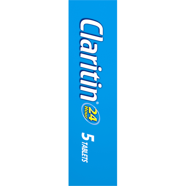 Comprimés d'allergie Claritin 24 heures sans somnolence