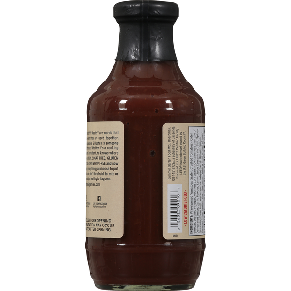 Sauce BBQ Sucrée et Épicée Sans Sucre G Hughes