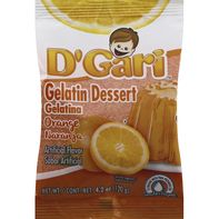 Dessert gélifié D'Gari, Orange